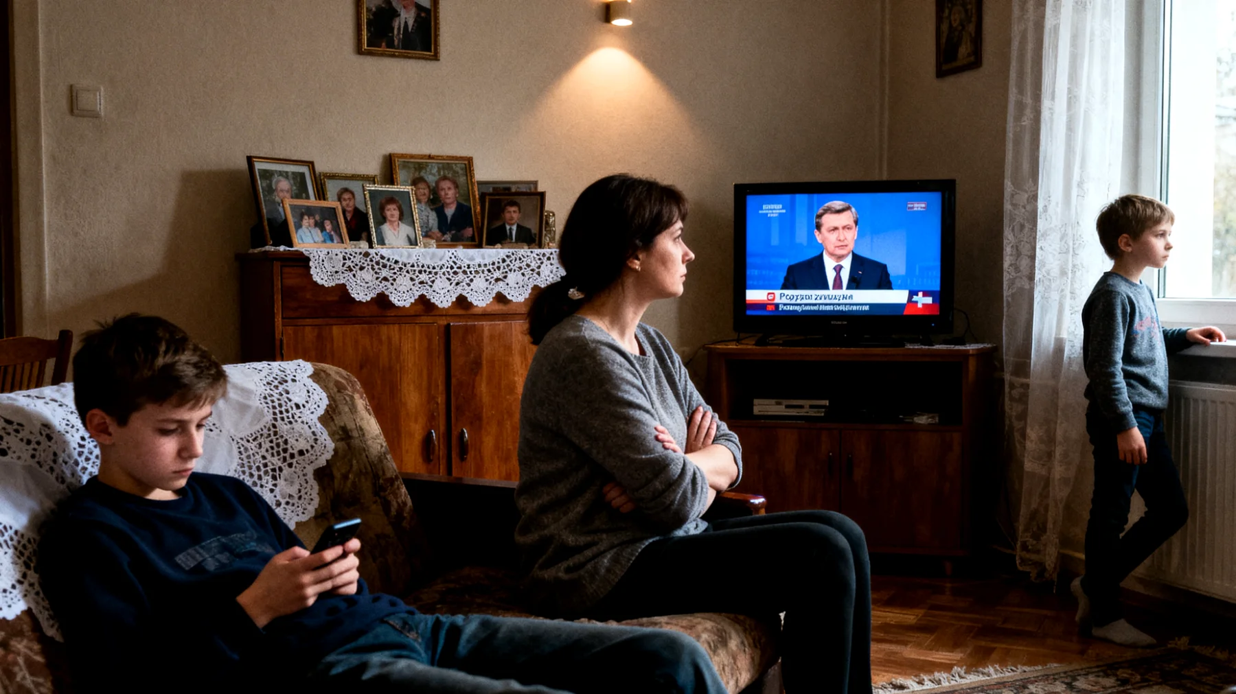 Mama ma trudności w prowadzeniu głębokiego dialogu emocjonalnego ze swoimi dziećmi, co prowadzi do powierzchownych relacji i poczucia, że nie rozumie ich prawdziwych uczuć i potrzeb"